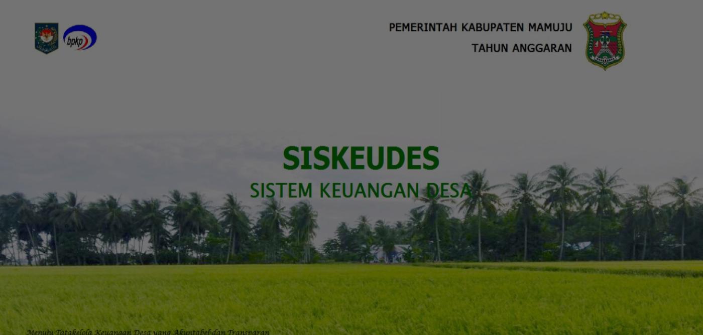 Berkenalan dengan aplikasi Siskeudes